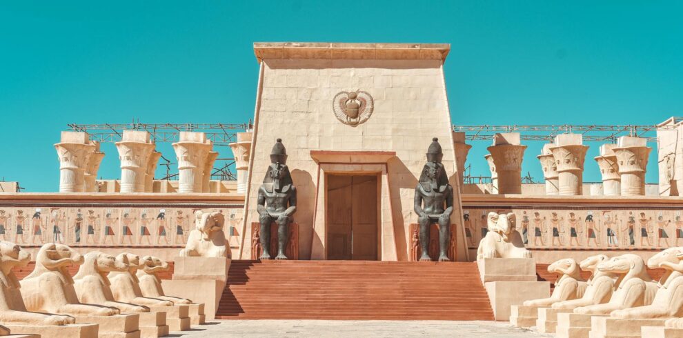 the atlas film studios in ouarzazate morocco